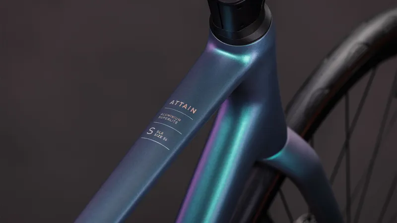 Cube Attain SLX 2026 Endurance Road Bike - Smaragdgrey/Prism-2