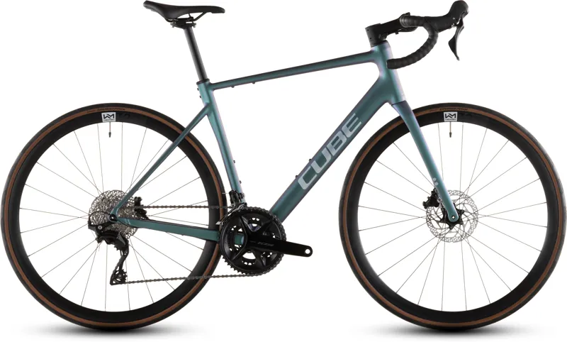 Cube Attain SLX 2026 Endurance Road Bike - Smaragdgrey/Prism