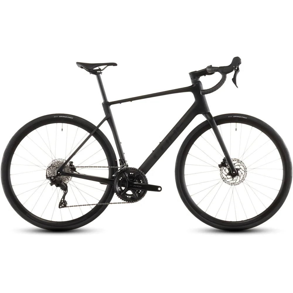 uPRISE Bikes Cube Attain C:62 Race 2026 Carbon Road Bike - Blackline | Price match, 365 day return s, 18-Month Warranty, Finance Available & Free UK Delivery