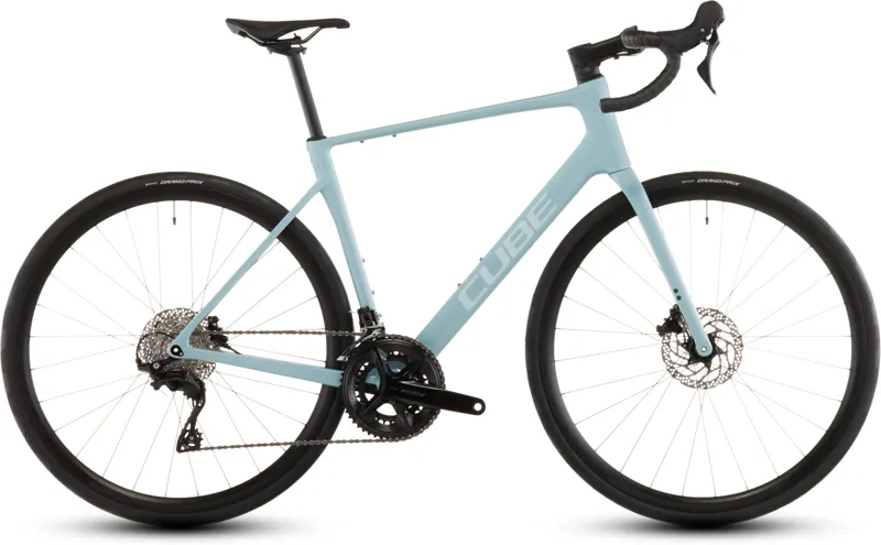 Cube Attain C:62 Race 2026 Carbon Road Bike - Skylight Blue/Cyan