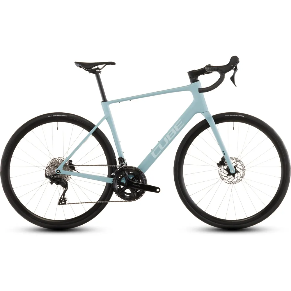 uPRISE Bikes Cube Attain C:62 Race 2026 Carbon Road Bike - Skylight Blue/Cyan | Price match, 365 day return s, 18-Month Warranty, Finance Available & Free UK Delivery