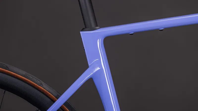 Cube Attain C:62 SLX 2026 Carbon Road Bike - Lucid Lilac/Black-4