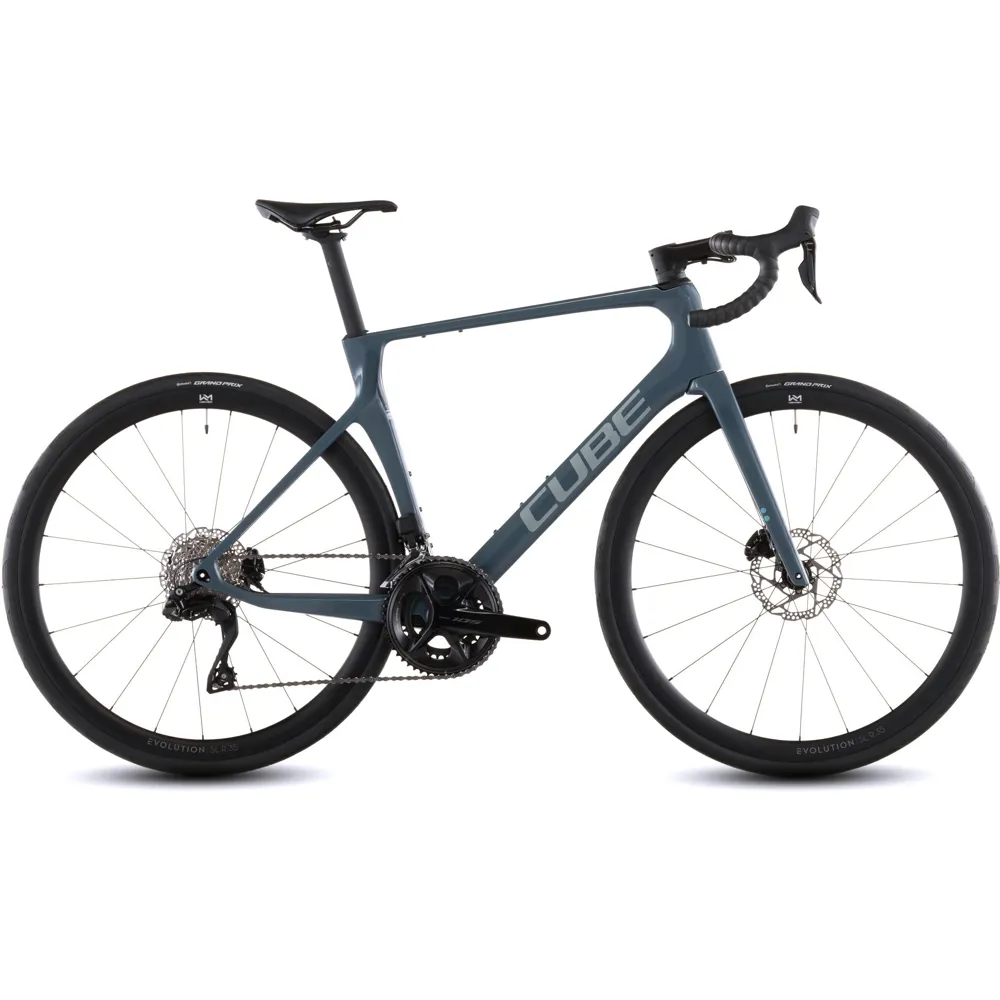 uPRISE Bikes Cube Agree C:62 One 2026 Carbon Road Bike - Storm/Grey | Price match, 365 day return s, 18-Month Warranty, Finance Available & Free UK Delivery