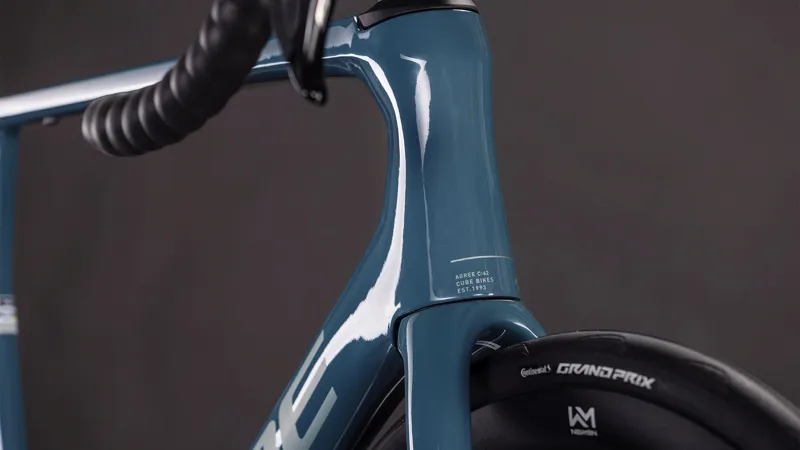 Cube Agree C:62 One 2026 Carbon Road Bike - Storm/Grey-3