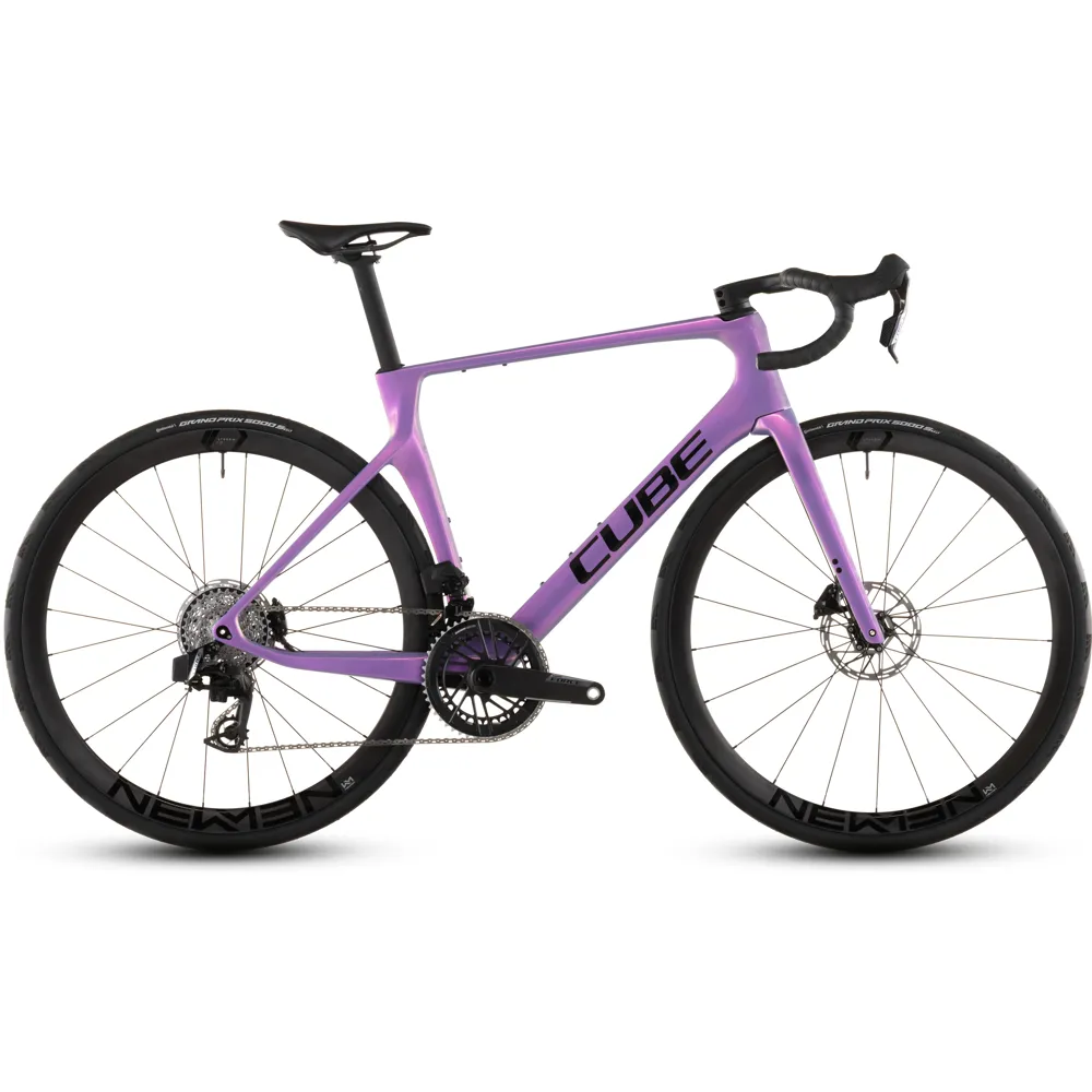 uPRISE Bikes Cube Agree C:62 SLX 2026 Carbon Road Bike - Cosmicpurple/Black | Price match, 365 day returns, 18-Month Warranty, Finance Available & Free UK Delivery