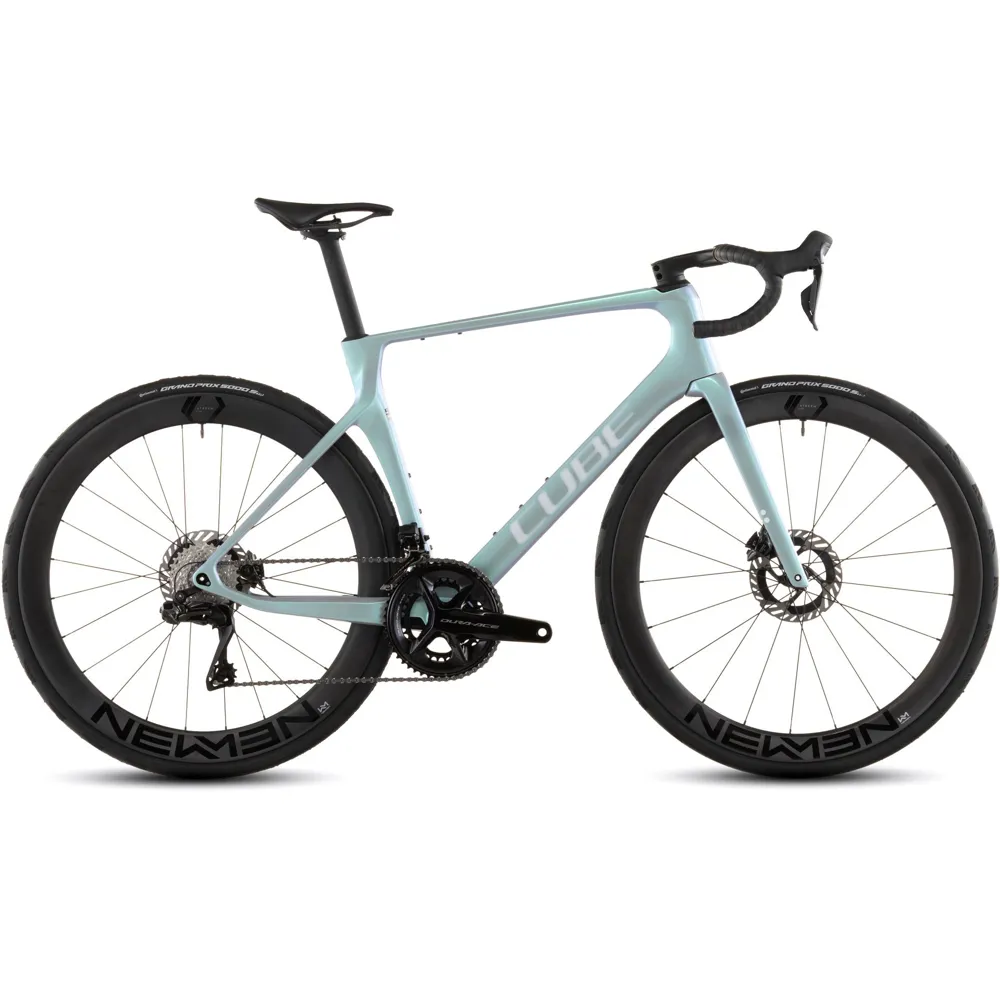 uPRISE Bikes Cube Agree C:62 SLT 2026 Carbon Road Bike - Green Fusion/White | Price match, 365 day returns, 18-Month Warranty, Finance Available & Free UK Delivery