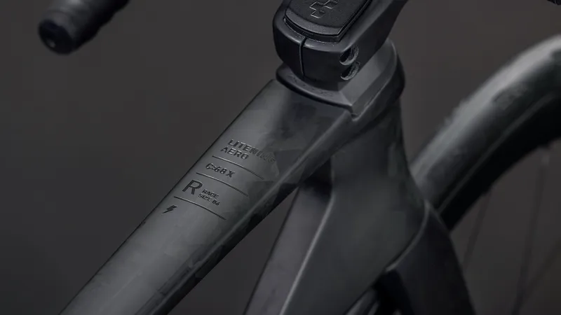 Cube Litening Aero C:68X Race 2026 Carbon Road Bike - Blackline-2