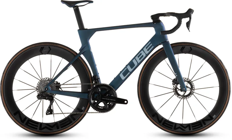 Cube Litening Aero C:68X SLT 2026 Carbon Road Bike - Atlantisgrid/Ice