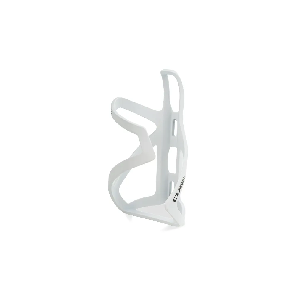 uPRISE Bikes Cube HPP Sidecage Bottle Cage - Matt White/Glossy Black | Price match, 365 day returns, 18-Month Warranty, Finance Available & Free UK Delivery