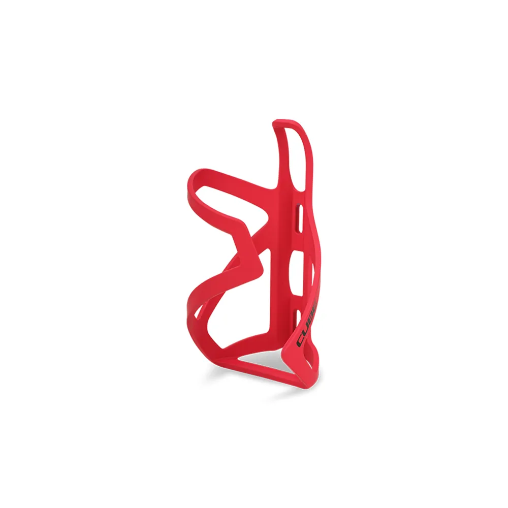 uPRISE Bikes Cube HPP Sidecage Bottle Cage - Matt Red/Glossy Black | Price match, 365 day return s, 18-Month Warranty, Finance Available & Free UK Delivery