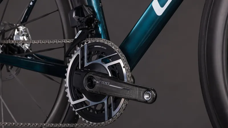 Cube Litening Air C:68X SLX 2026 Carbon Road Bike - Chromeblue/Liquidblue-5