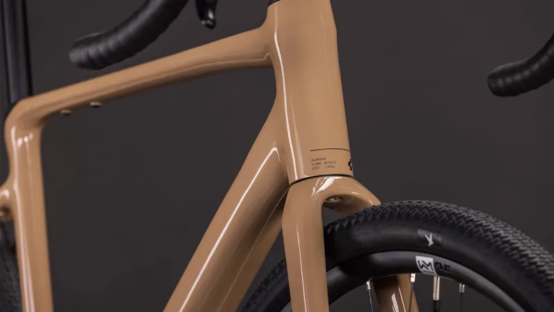 Cube Nuroad Race 2026 Gravel Road Bike - Cappuccino/Black-4