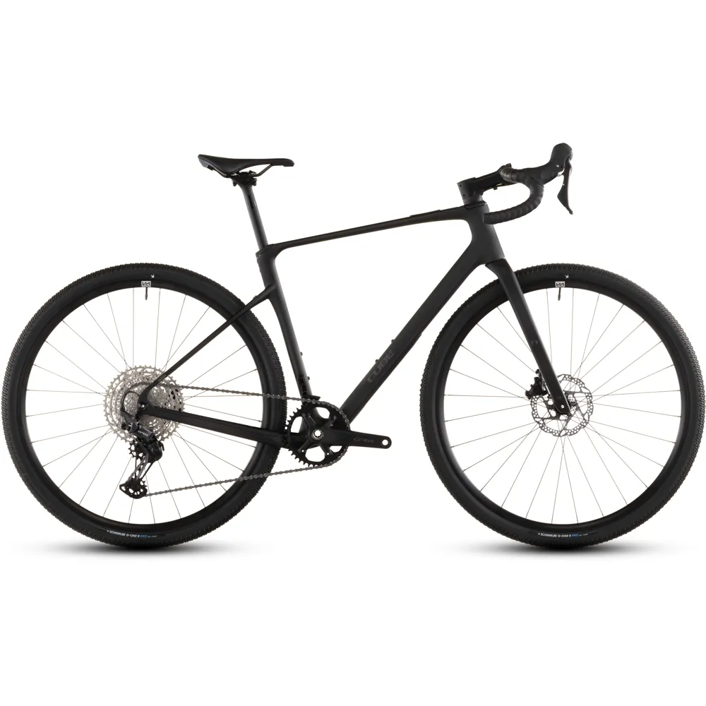 uPRISE Bikes Cube Nuroad C:62 ONE 2026 Carbon Gravel Road Bike - Blackline | Price match, 365 day return s, 18-Month Warranty, Finance Available & Free UK Delivery