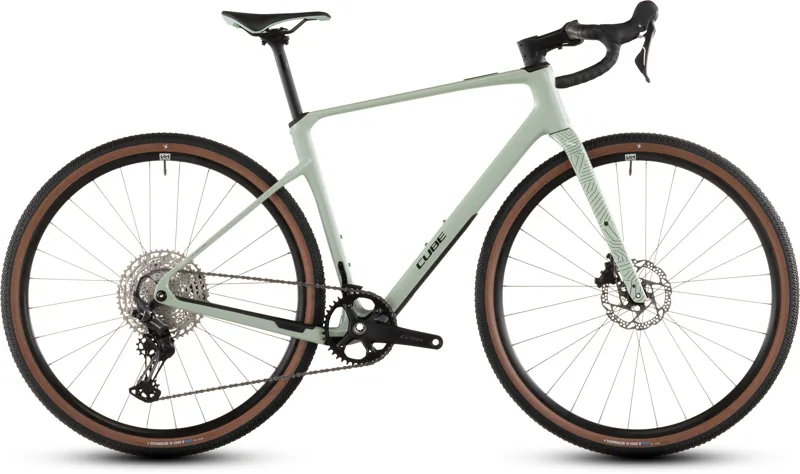 Cube Nuroad C:62 ONE 2026 Carbon Gravel Road Bike - Aloegreen/Black