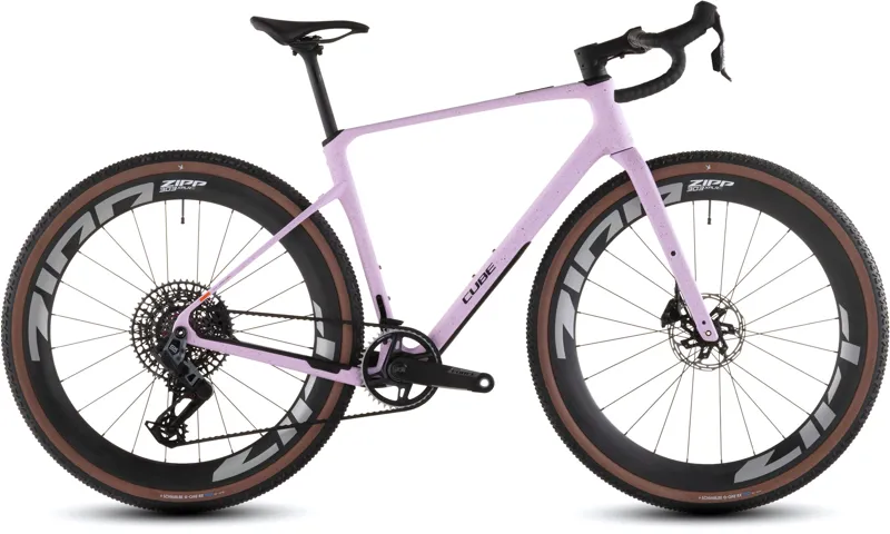 Cube Nuroad C:62 SLX 2026 Carbon Gravel Road Bike - Rhodonite/Orange