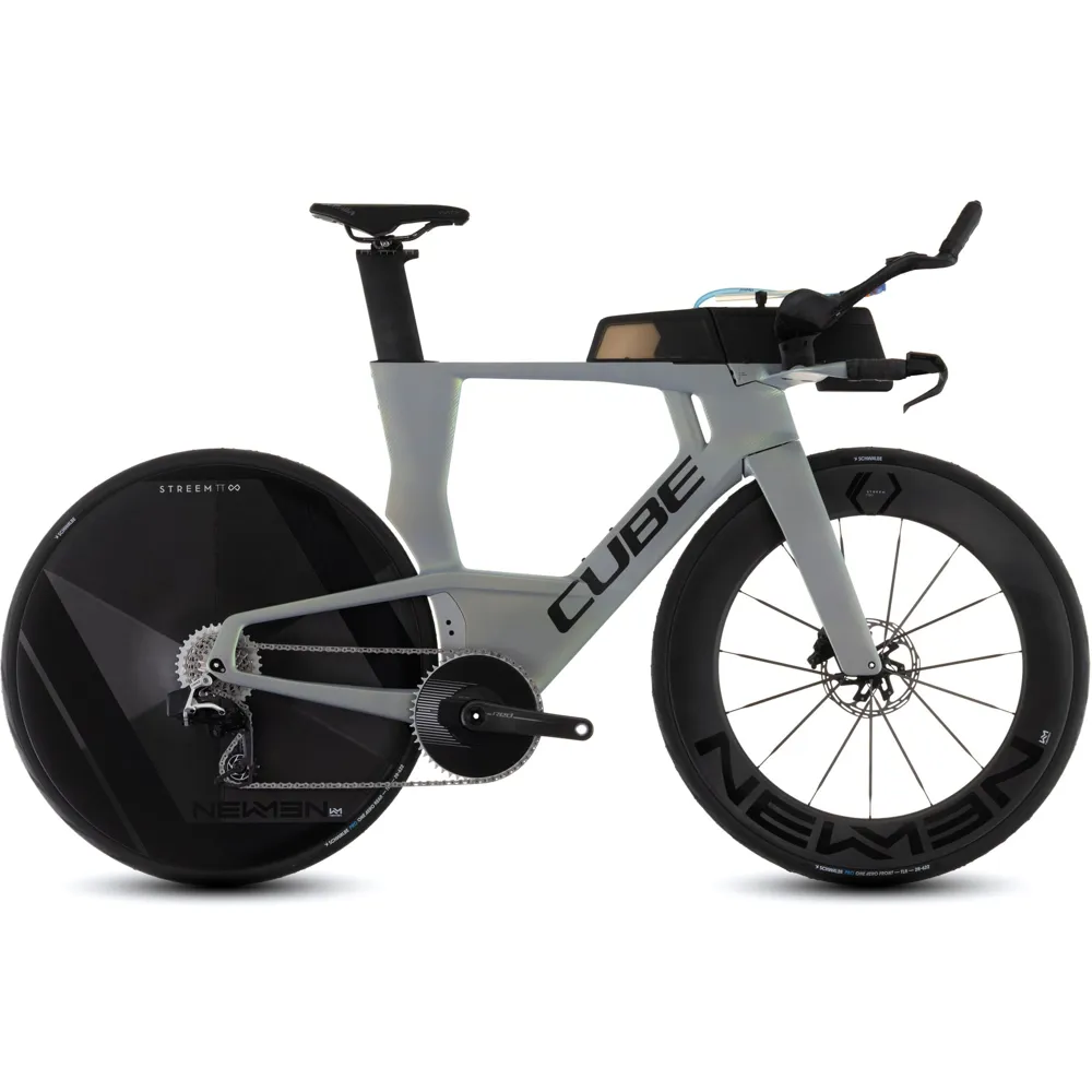 uPRISE Bikes Cube Aerium C:68X SLT Aero 2026 Carbon Triathlon Bike - Genesisgrid/Black | Price match, 365 day returns, 18-Month Warranty, Finance Available & Free UK Delivery