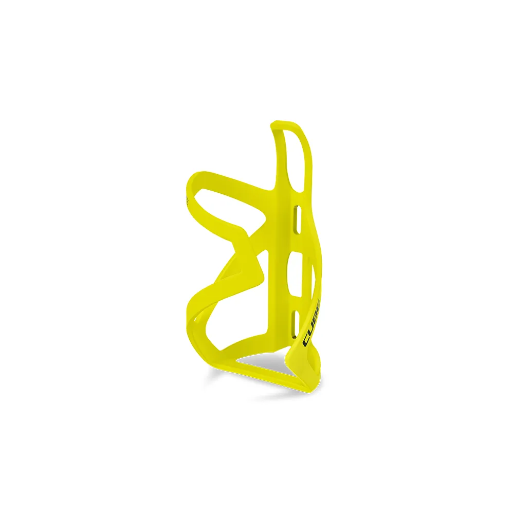 uPRISE Bikes Cube HPP Sidecage Bottle Cage - Matt Neon Yellow/Glossy Black | Price match, 365 day return s, 18-Month Warranty, Finance Available & Free UK Delivery