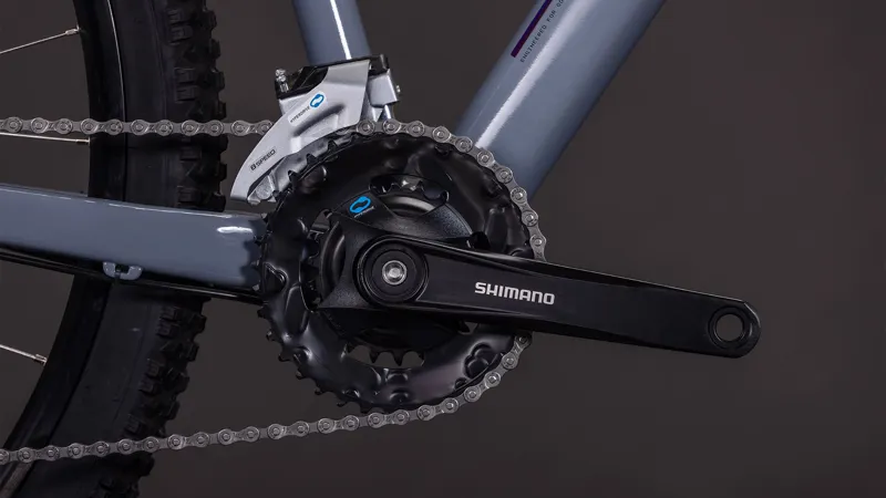 Cube Aim One 27.5/29er 2026 Hardtail Mountain Bike - Smoke/Black-5