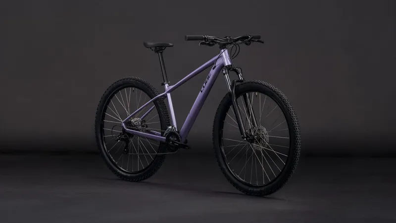 Cube Aim One 27.5/29er 2026 Hardtail Mountain Bike - Lightpurple/Chrome-1