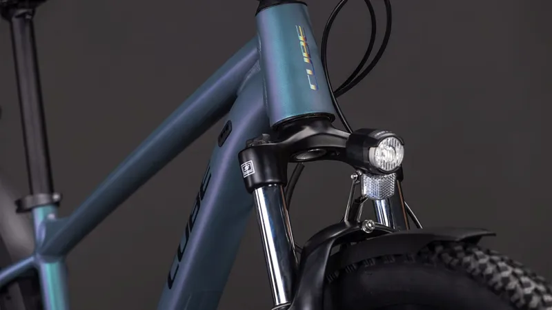 Cube Aim Pro FE 27.5/29er 2026 Hardtail Mountain Bike - Smaragdgrey/Prism-5