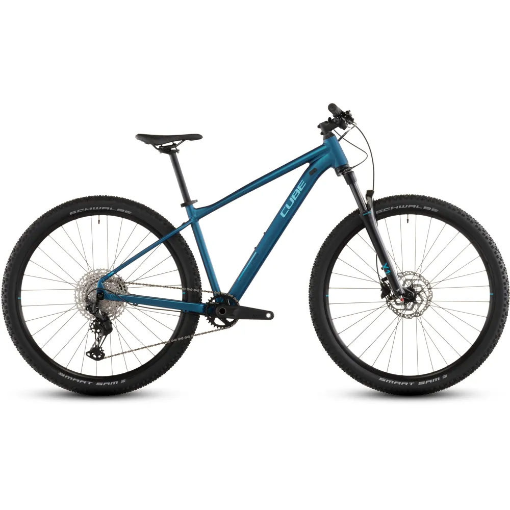 uPRISE Bikes Cube Attention Pro 27.5/29er 2026 Hardtail Mountain Bike - Electricblue/Blue | Price match, 365 day return s, 18-Month Warranty, Finance Available & Free UK Delivery