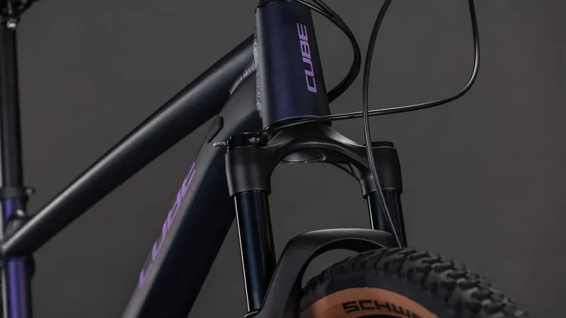 Cube Attention SLX 27.5/29er 2026 Hardtail Mountain Bike - Purplegalaxy/Black-6