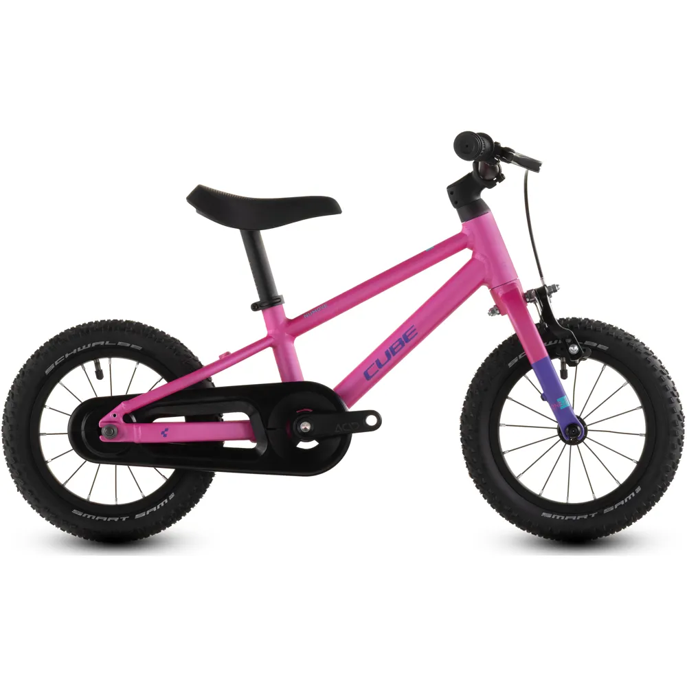 uPRISE Bikes Cube Numove 120 RT 12w 2026 Kids Bike - Fucsia/Plum | Price match, 365 day returns, 18-Month Warranty, Finance Available & Free UK Delivery