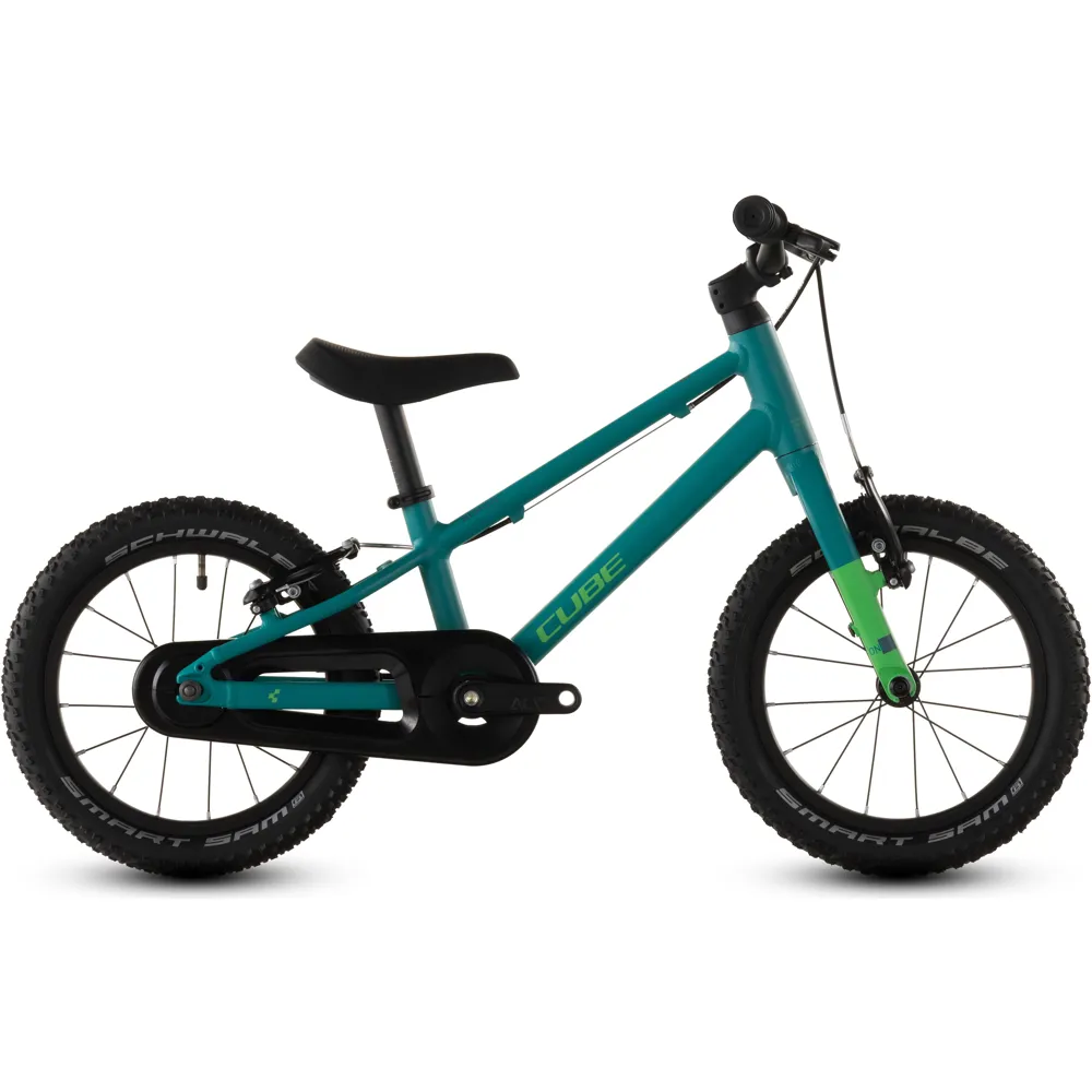 uPRISE Bikes Cube Numove 140 14w 2026 Kids Bike - Seagreen/Green | Price match, 365 day return s, 18-Month Warranty, Finance Available & Free UK Delivery