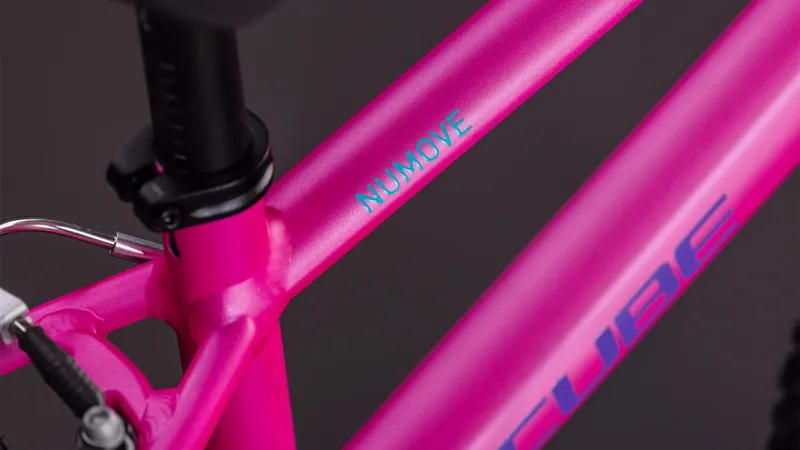 Cube Numove 140 14w 2026 Kids Bike - Fucsia/Plum-2