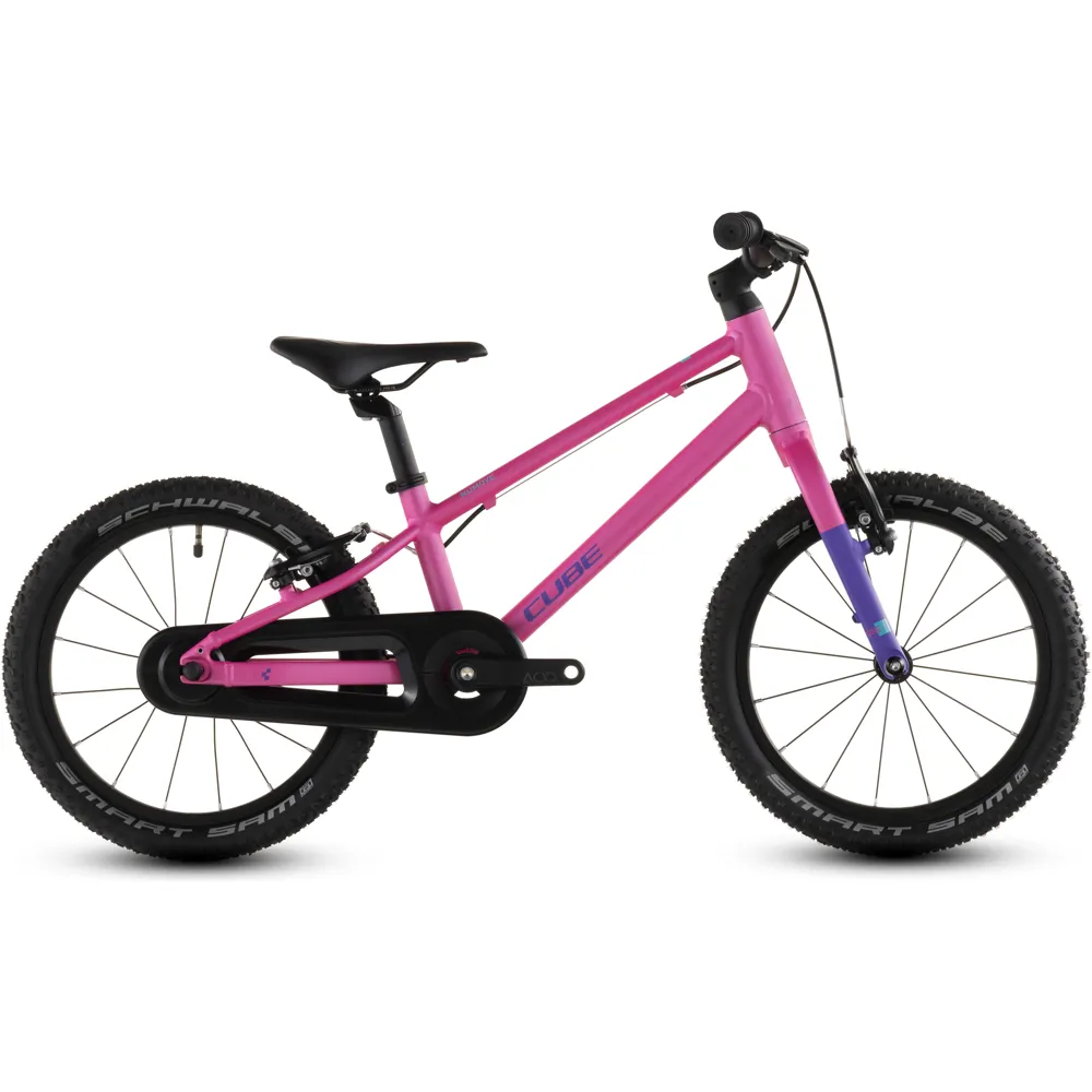 uPRISE Bikes Cube Numove 160 16w 2026 Kids Bike - Fucsia/Plum | Price match, 365 day return s, 18-Month Warranty, Finance Available & Free UK Delivery