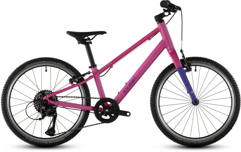 Cube Numove 200 20w 2026 Kids Bike - Fucsia/Plum