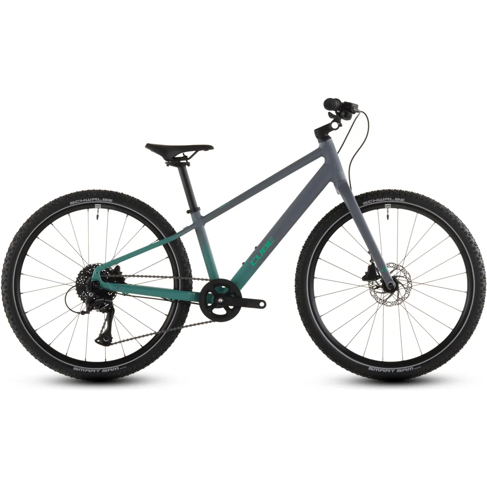 uPRISE Bikes Cube Numove 240 Disc 24w 2026 Kids Bike - Lavagrey/Coolgreen | Price match, 365 day return s, 18-Month Warranty, Finance Available & Free UK Delivery