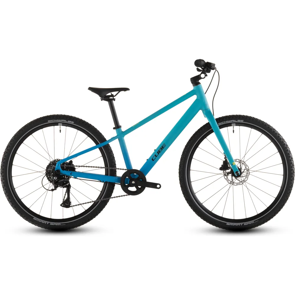 uPRISE Bikes Cube Numove 240 Disc 24w 2026 Kids Bike - Pacificblue/Steelblue | Price match, 365 day return s, 18-Month Warranty, Finance Available & Free UK Delivery