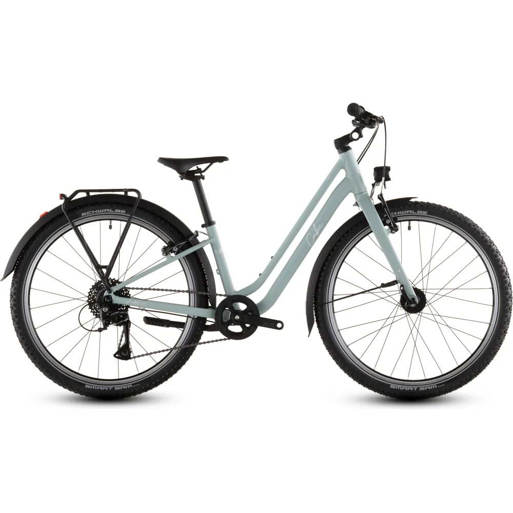 uPRISE Bikes Cube Aruba 240 24w 2026 Kids Hybrid Bike - Aloegreen/White | Price match, 365 day returns, 18-Month Warranty, Finance Available & Free UK Delivery