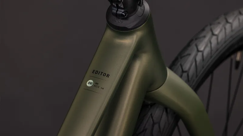 Cube Editor One Trapeze 2026 Hybrid Bike - Reedgreen/Black-2