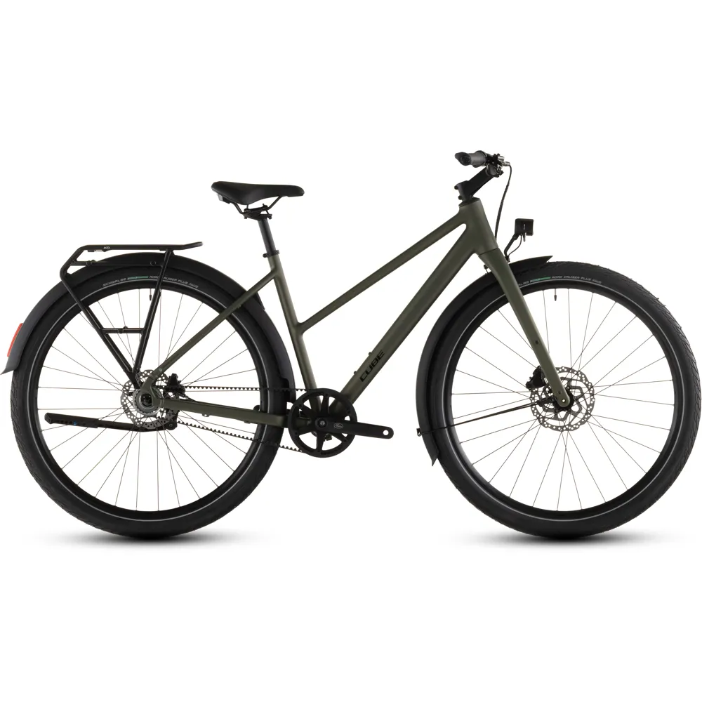 uPRISE Bikes Cube Editor ONE FE Trapeze 2026 Hybrid Bike - Reedgreen/Black | Price match, 365 day returns, 18-Month Warranty, Finance Available & Free UK Delivery