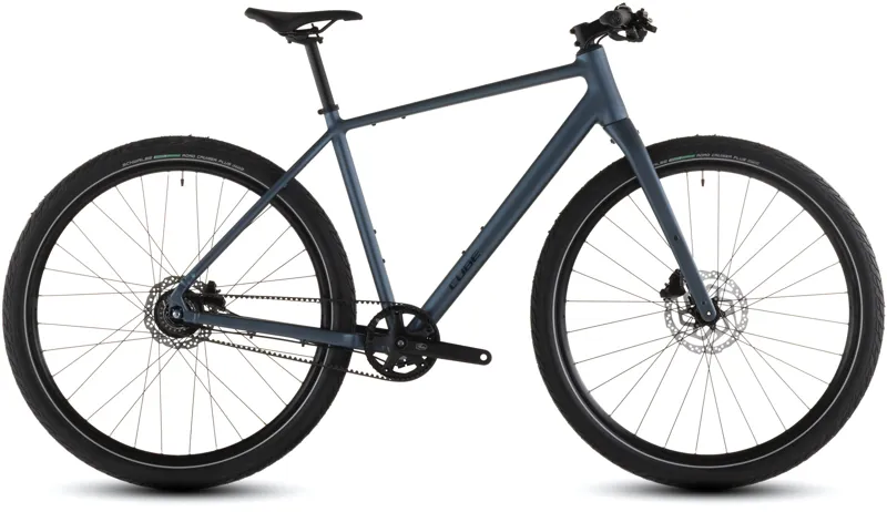 Cube Editor Pro 2026 Hybrid Bike - Mineralblue/Chrome