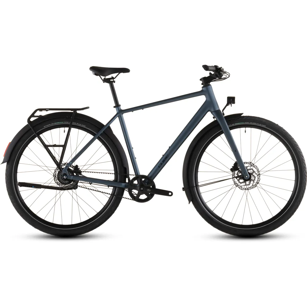 uPRISE Bikes Cube Editor Pro FE 2026 Hybrid Bike - Mineralblue/Chrome | Price match, 365 day returns, 18-Month Warranty, Finance Available & Free UK Delivery