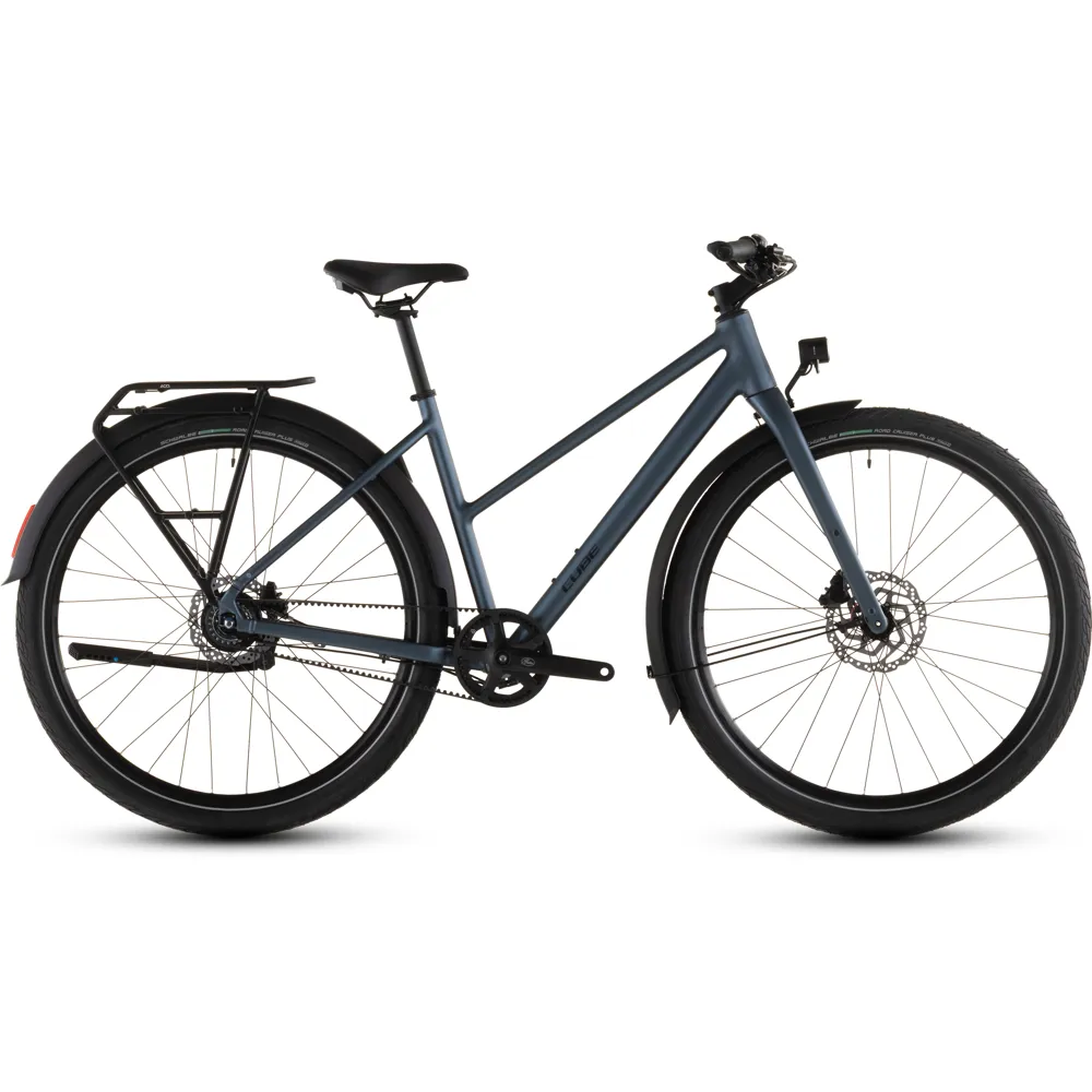 uPRISE Bikes Cube Editor Pro FE Trapeze 2026 Hybrid Bike - Mineralblue/Chrome | Price match, 365 day returns, 18-Month Warranty, Finance Available & Free UK Delivery