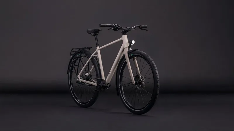 Cube Editor Pro FE 2026 Hybrid Bike - Oatgrey/Grey-1