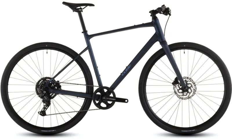 Cube Nulane One 2026 Flat Bar Gravel Bike - Indigoblue/Black