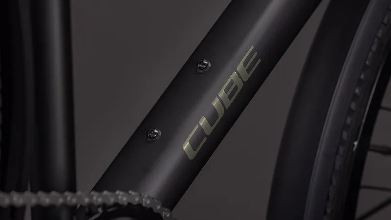 Cube Nulane Pro FE Trapeze 2026 Flat Bar Gravel Bike - Grey/Chrome-4