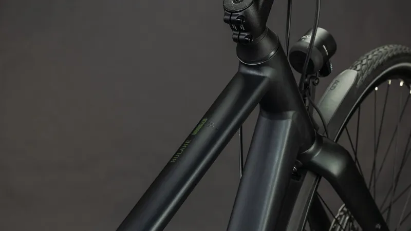 Cube Nulane Comfort EXC FE 2026 Flat Bar Gravel Bike - Grey/Chrome-2