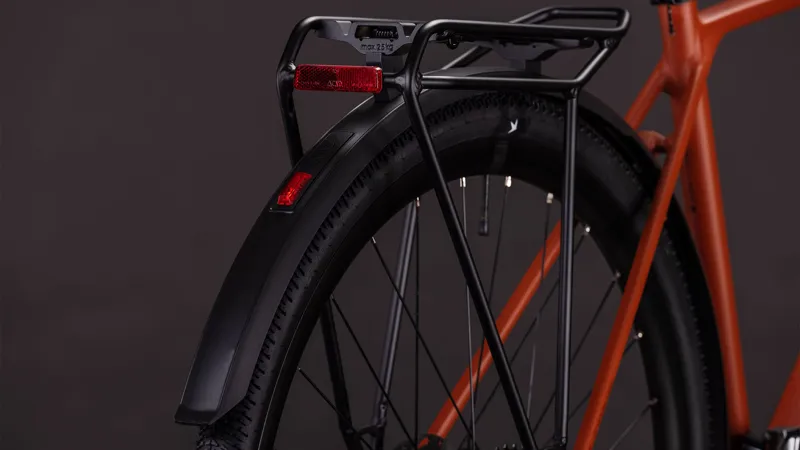 Cube Nulane Race FE 2026 Flat Bar Gravel Bike - Amber/Black-3