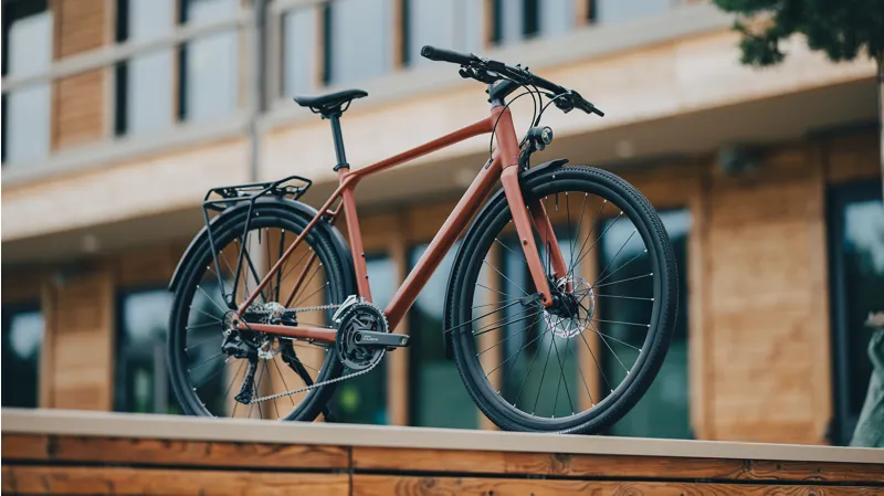 Cube Nulane Race FE 2026 Flat Bar Gravel Bike - Amber/Black-7