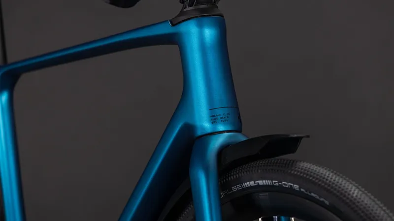 Cube Nulane C:62 SLX FE 2026 Flat Bar Gravel Bike - Electricnblue/Blue-6