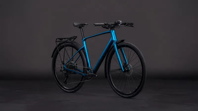 Cube Nulane C:62 SLX FE 2026 Flat Bar Gravel Bike - Electricnblue/Blue-1