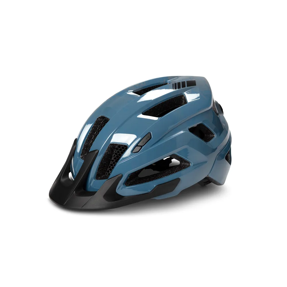 uPRISE Bikes Cube Steep Urban Helmet - Glossy Blue | Price match, 365 day return s, 18-Month Warranty, Finance Available & Free UK Delivery
