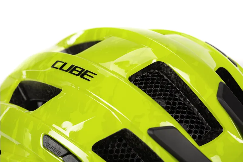 Cube Steep Urban Helmet - Glossy Citrone -2