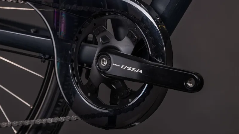 Cube Touring One Trapeze 2026 Hybrid Bike - Night/Chrome-4